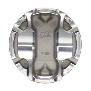 Ford Ranger Piston Set - JE Pistons - Forged 2618 FSR, 88 mm Bore, -7.6 cc Dish - `19-`27